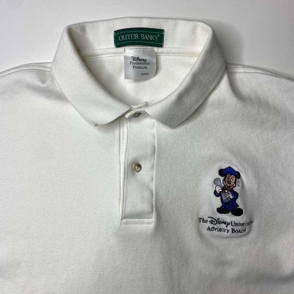 Vintage 90s Disney Mickey Mouse‎ staff polo shirt